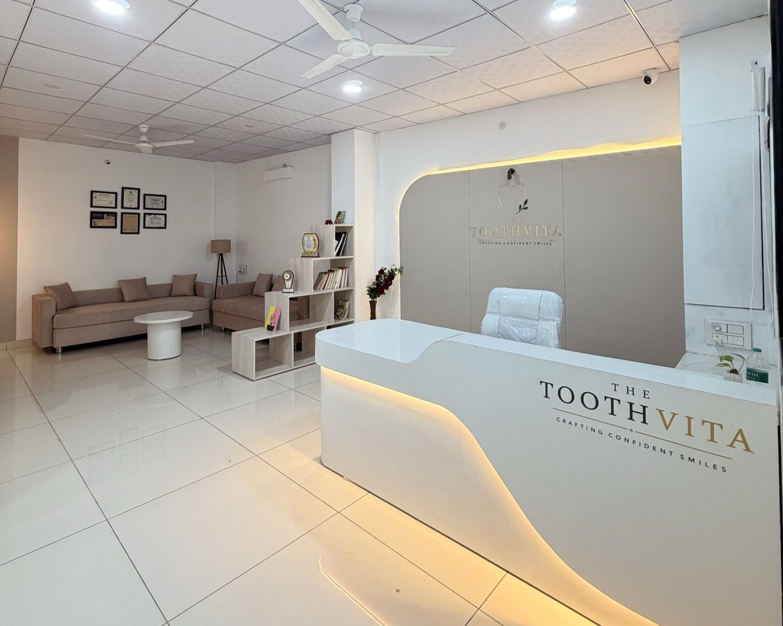 Waiting lounge at The Tooth Vita